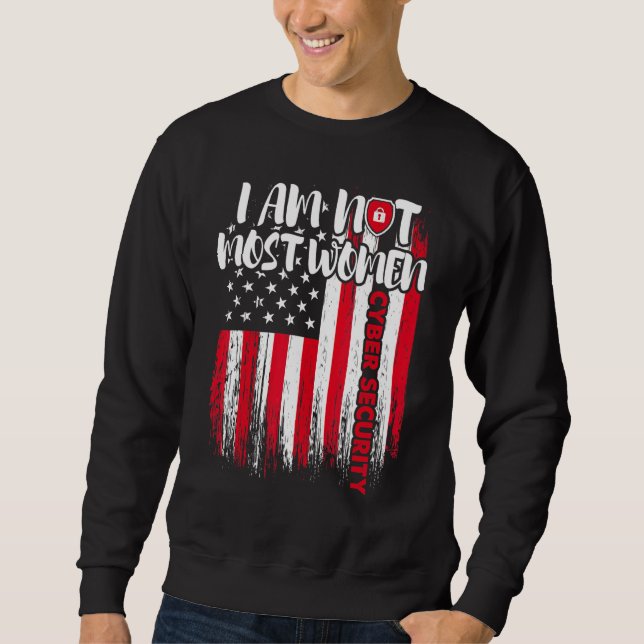 Moletom Cybersecurity IT Analyst Certified Tech Security 1 (Frente)