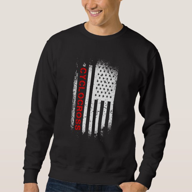 Moletom Cyclocross American Flag (Frente)
