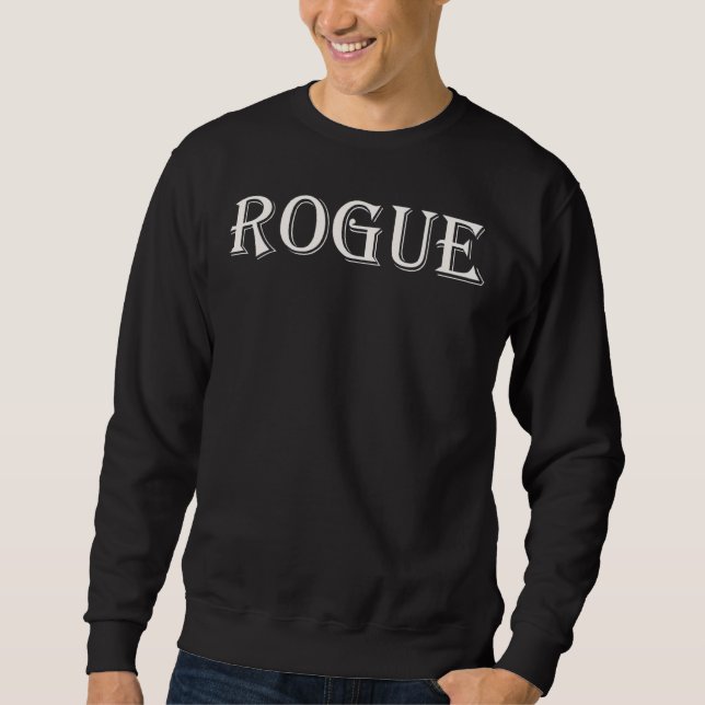 Moletom D20 Dice The Rogues Rpg Class Tabletop Roleplay (Frente)