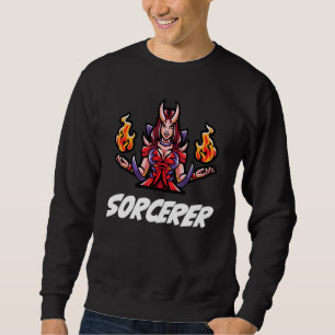 Moletom D20 Rpg Dragões Tabletop Dungeon Classe Sorcerer