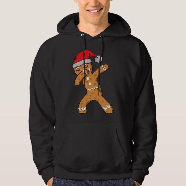 Moletom Dabbing Dab Gingerbird Man Christmas (Frente)