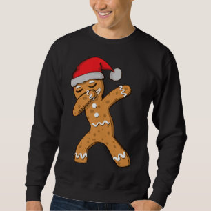 Moletom Dabbing Dab Gingerbird Man Christmas