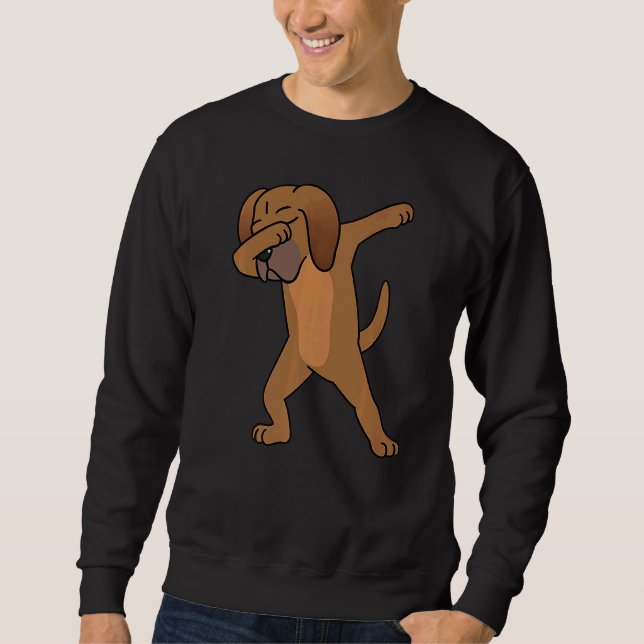 Moletom Dabbing Nova Escócia Duck Tolling Retriever Dab Da (Frente)