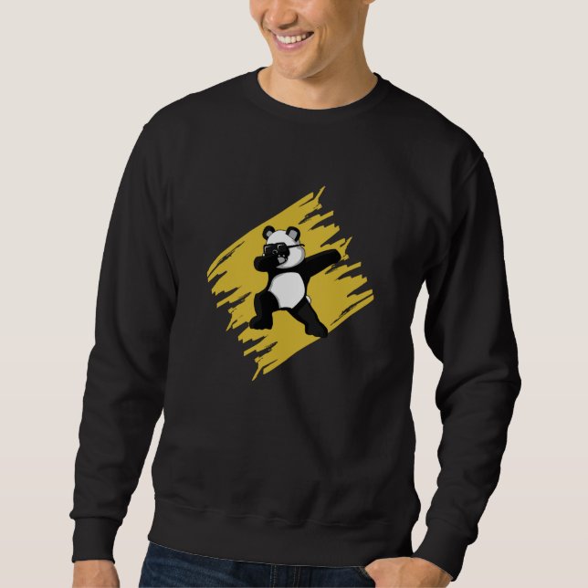 Moletom Dabbing Panda Bear Cute Animal Engraçado Presente (Frente)