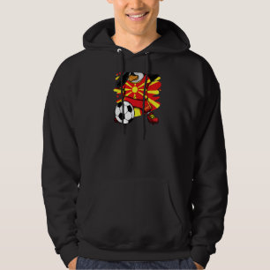 Moletom Dabbing Penguin Macedônia Soccer Fans Jersey