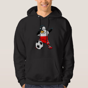 Moletom Dabbing Penguin Polônia Soccer Fans Jersey Futebol