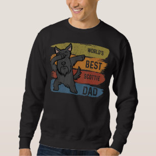 Moletom Dabbing Scottish Terrier Pai Dab For Kids Men