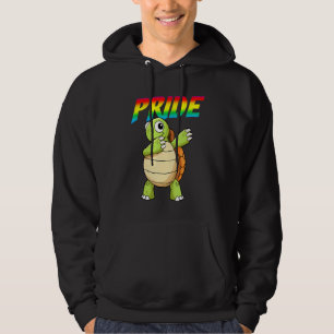 Moletom Dabbing Turtle LGBT Orgulho Gif Bissexual Gay