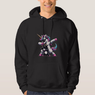 Moletom Dabbing Unicorn and Addax Boys Girls Men Kid