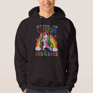 Moletom Dabbing Unicorn Estou pronto para esmagar o 3º ano