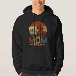 Moletom Dachshund Best Dachshund Mãe Alguma Vez Retro Vint