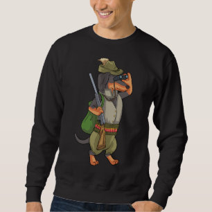 Moletom Dachshund Hunter Para Um Caçador