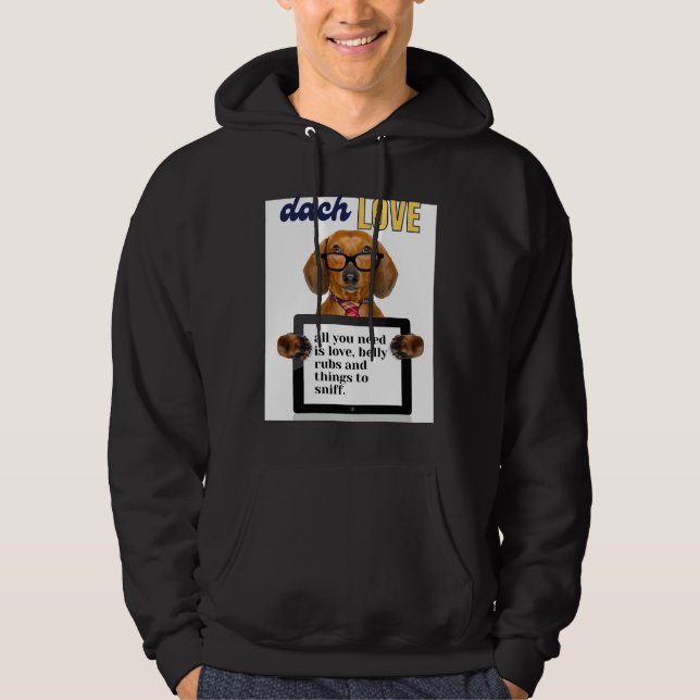 Moletom Dachshund Love 430 (Frente)