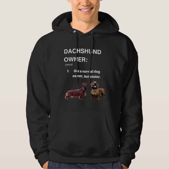 Moletom Dachshund Owner Definition (Frente)