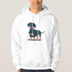 Moletom Dachshund Preto