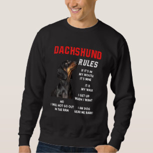 Moletom Dachshund Regimento Dono do Cachorro Pet I M Cacho