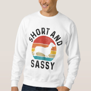 Moletom Dachshund Short & Sassassare Wiener Doxie Mãe Engr