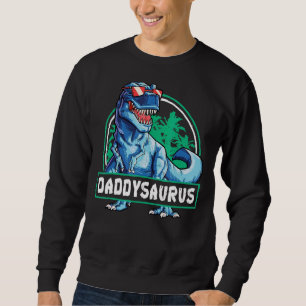 Moletom Daddysaurus Dia de os pais Rex Dinosaur Daddysauru