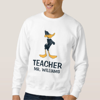 Moletom DAFFY DUCK™ com professor cruzado de armas