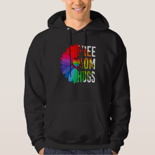 Moletom Daisy Free Mãe Abraça Rainbow Lgbt Lgbtq Pride Mon