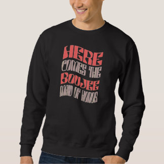 Moletom Damas de Honra Boujee Retro Conjunto Bachel