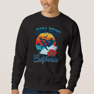 Moletom Dana Point California Beach Surf Summer Vacation V
