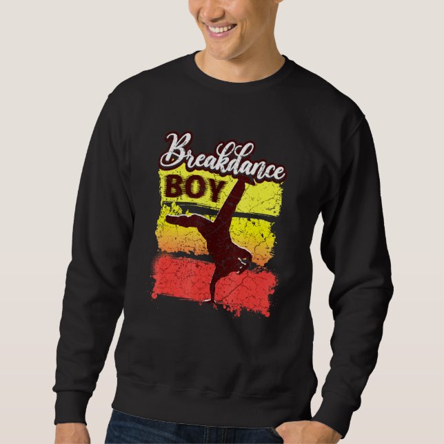 Moletom Dança Dançando Break Boy 4 (Frente)