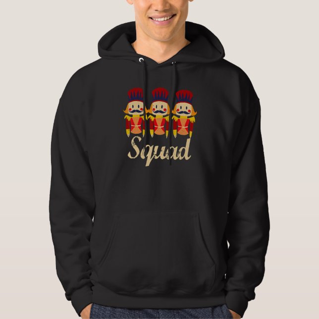Moletom Dança de Balé de Feriado de Nutcracker Squad (Frente)
