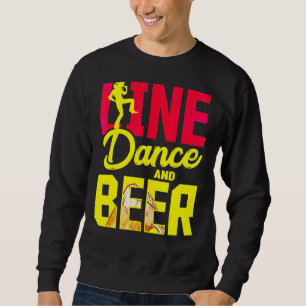 Moletom Dança De Linha E Cerveja É Por Isso Que Estou Aqui