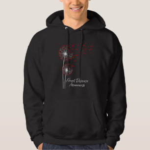 Moletom Dandelion Go Red Ribbon Heart Disease Awarness Mo