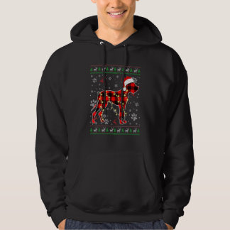 Moletom Dane Dog Xmas Santa Hat Vergonha