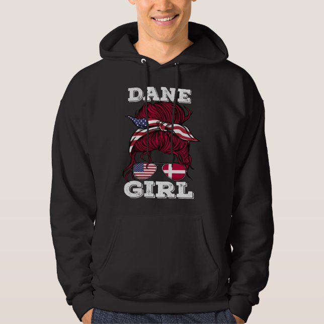 Moletom Dane Girl Denmark Roots (Frente)
