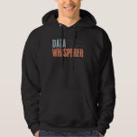 Moletom Data Whisperer Vintage Data Science Cientista<br><div class="desc">Data Whperer Vintage Data Science Data Scientist Data Nerd</div>