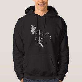 Moletom de Amor Preto e Branco