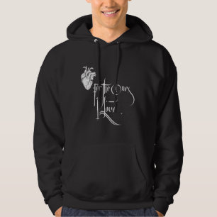 Moletom de Amor Preto e Branco