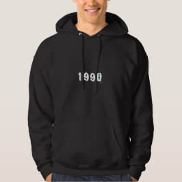 Moletom de Ano de Nascimento Vintage 1990 | Roupa