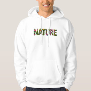 Moletom de Arte Textual Floral Natureza