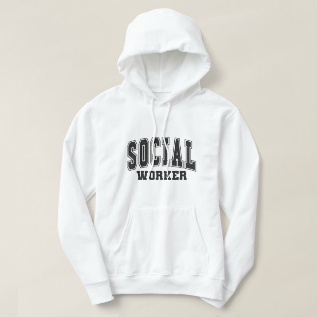 Moletom de Assistente Social (Frente do Design)