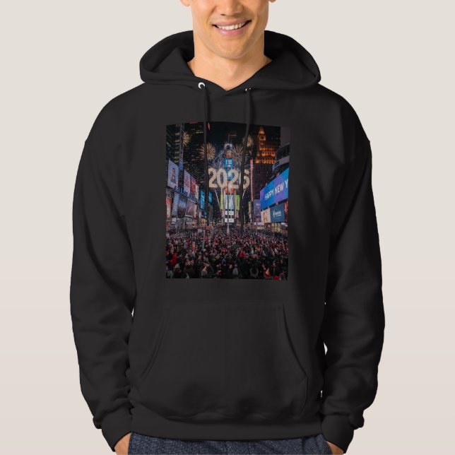 Moletom de Celebração de Ano Novo Masculino (Frente)