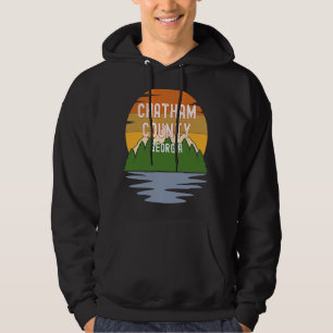 Moletom De Chatham County Georgia Vintage Sunset