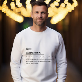 Moletom 👨 de Definição do pai 👧 👦 | Pai Sentido