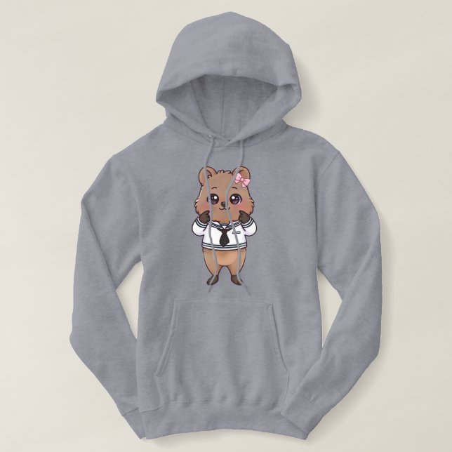 Moletom de Fandom K-Pop Stray Quokka Aegyo (Frente do Design)