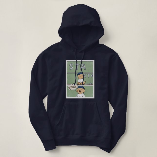 Moletom de Fandom STAAA Stray Puppy K-Pop (Frente do Design)