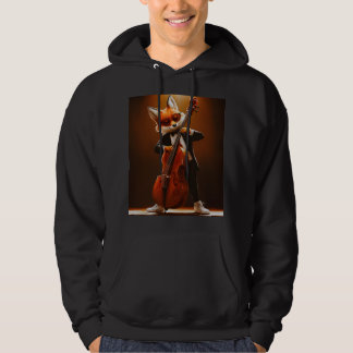 Moletom de Fox Contrabaixista de Smooth Jazz
