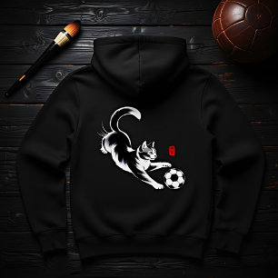Moletom de Gato Futebolístico - Presente para Aman