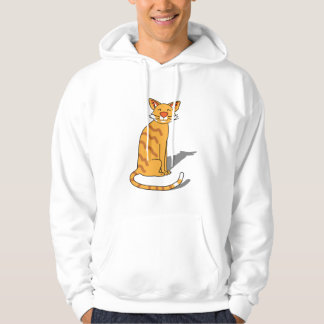 Moletom de Gato Laranja