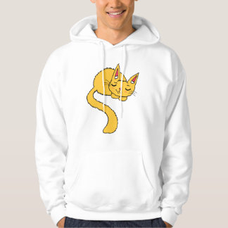 Moletom de Gato Laranja Dormindo