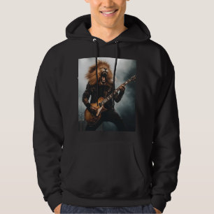 Moletom de Guitarrista Leão Rugindo Intenso