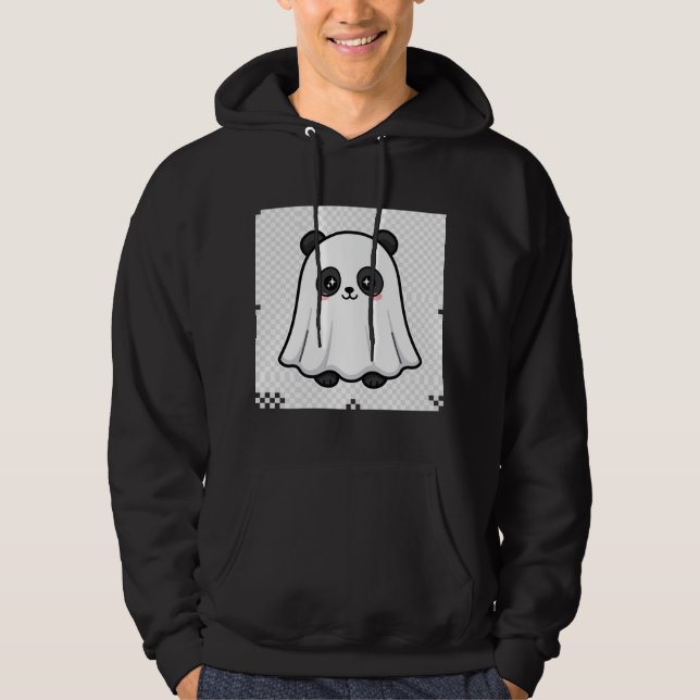 Moletom de Halloween do Panda Fantasma (Frente)