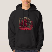 Moletom de Monstro Verme Alienigena Vermelho Gigan